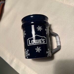 Lowe's bucket Snowflake Mug